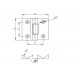 Balama porti inox, D73/70-42